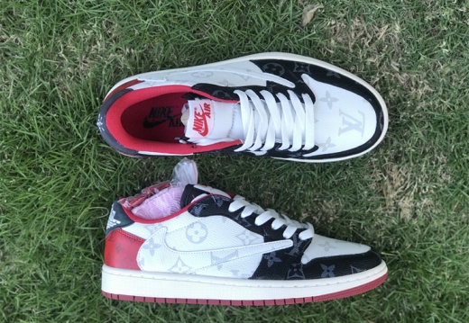 Designer Fragment x LV TS x Air Jordan 1 Low DM7866-318 36--46